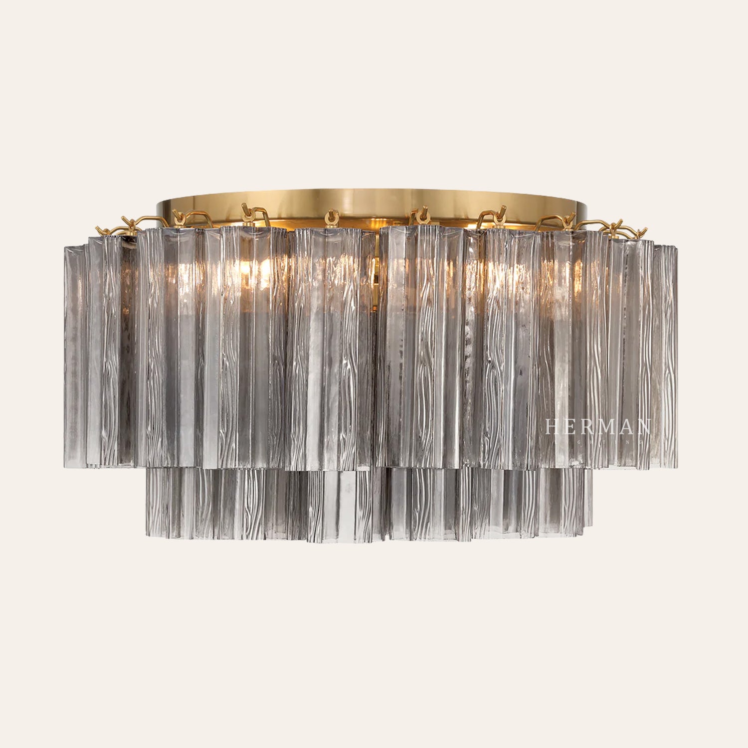 Addis Murano Glass Flushmount 22"/32"