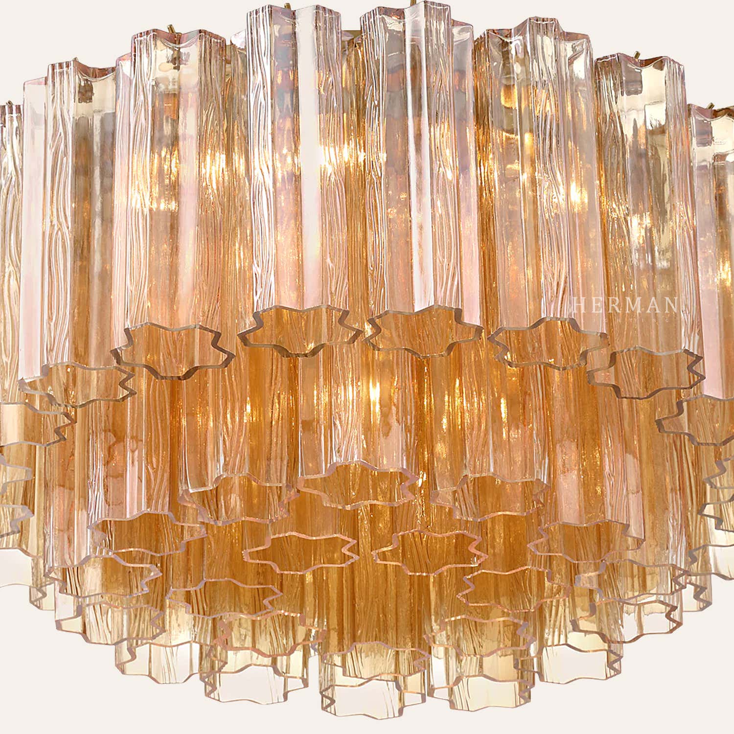 Addis Murano Glass Flushmount 22"/32"