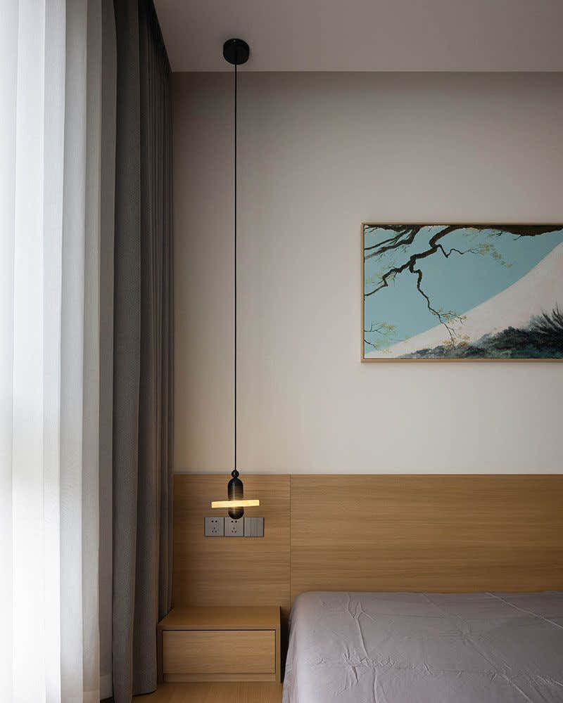 Alabaster Modern Marble Ring Pendant Light