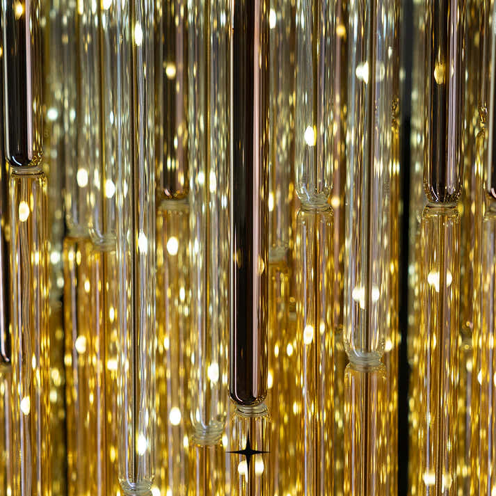 Echo Layered Rectangular Chandelier