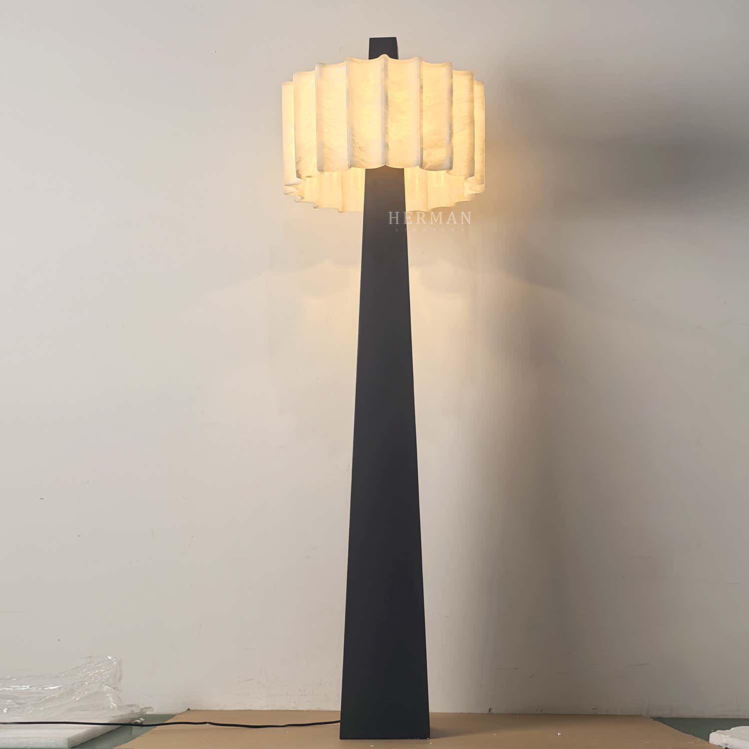 Alabaster Pantheon Floor Lamp