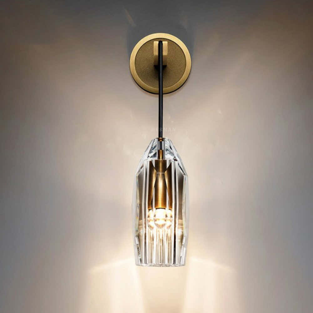 Chapt Crystal Shade Wall Sconce