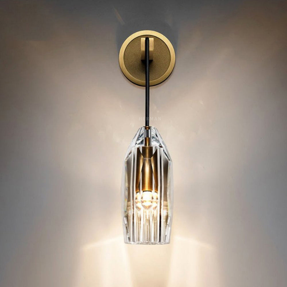 Chapt Crystal Shade Wall Sconce