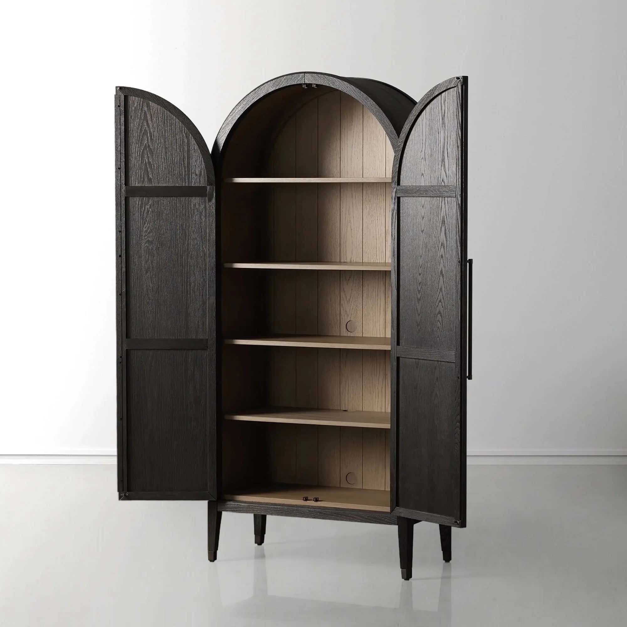 Hattie Accent Cabinet in Oak 36"W 46"W