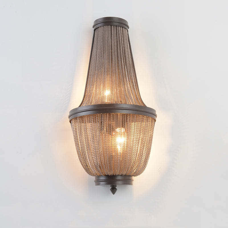 Tassel Chain Barn Wall Sconce