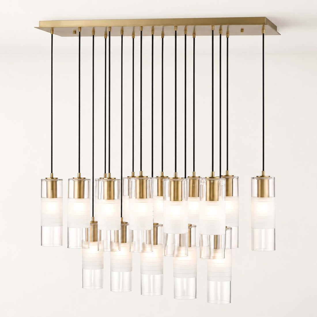 Leton 17 Light 42" Wide Linear Chandelier