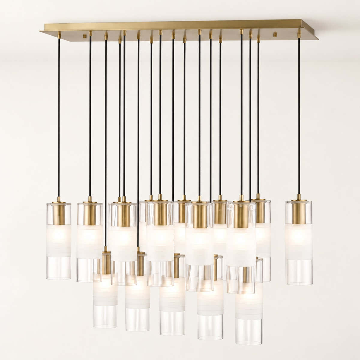 Leton 17 Light 42" Wide Linear Chandelier