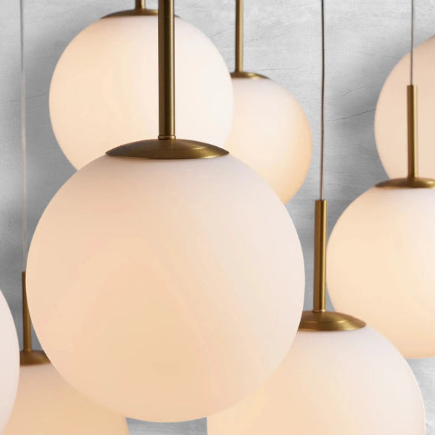 Casen Glass Round Chandelier 20"28"34"43"