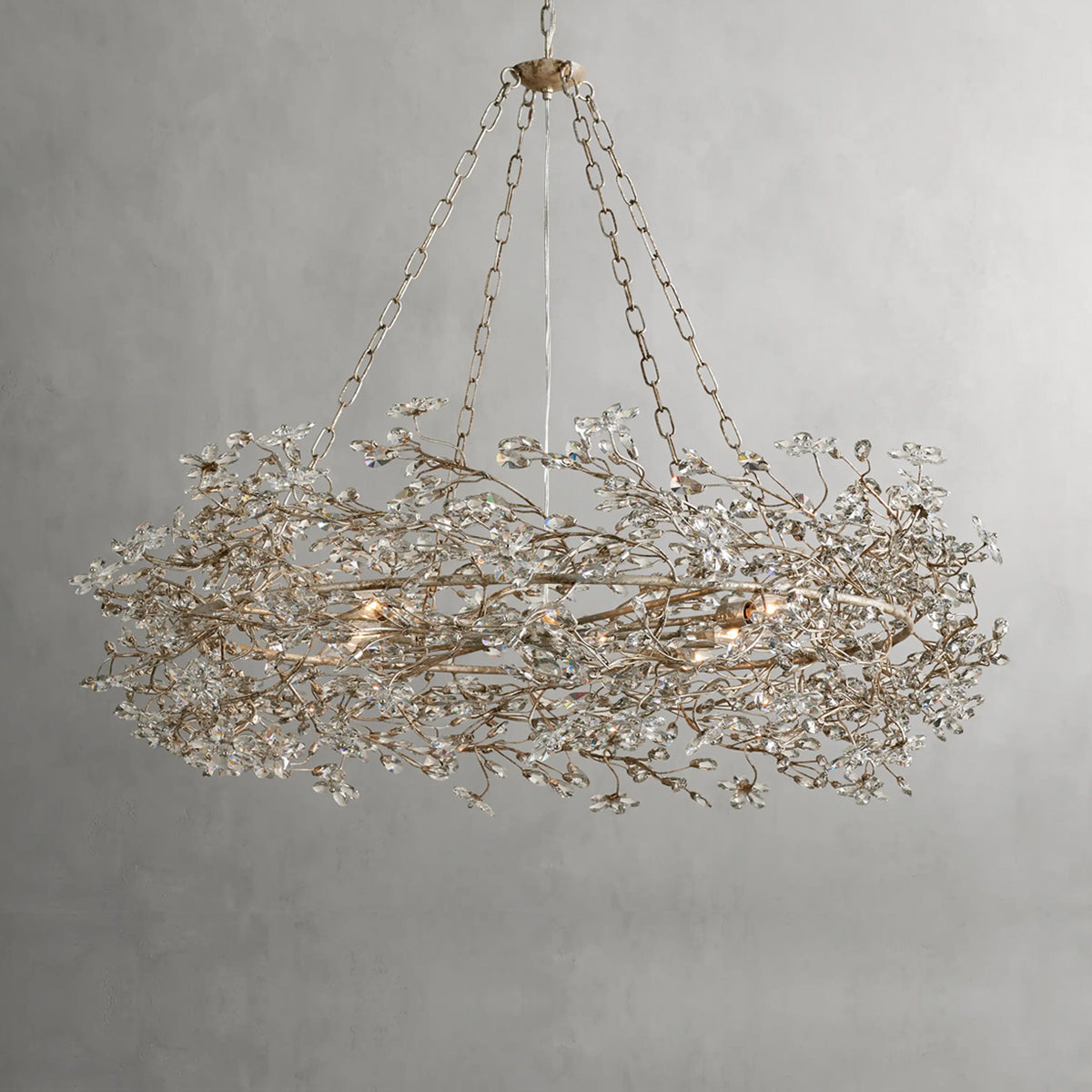 Fiore Crown Chandelier 39" 48" 60"