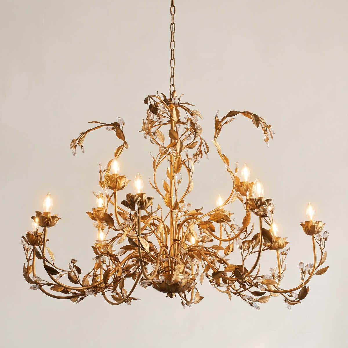 Nicoletta Round Chandelier 36" 47"