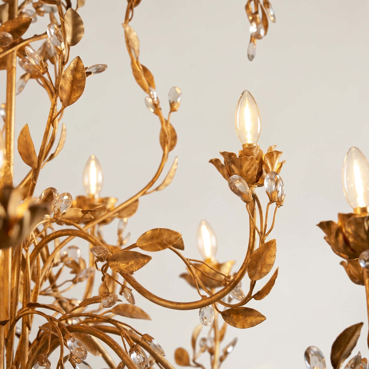 Nicoletta Round Chandelier 36" 47"