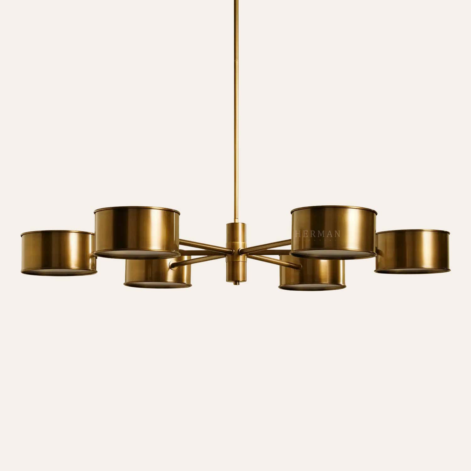Daphne Metal Round Chandelier