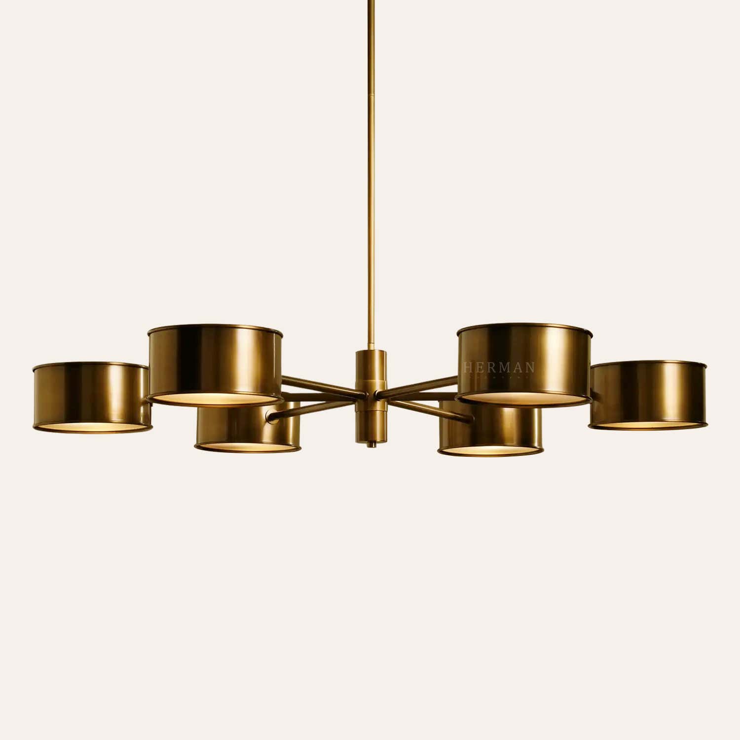 Daphne Metal Round Chandelier