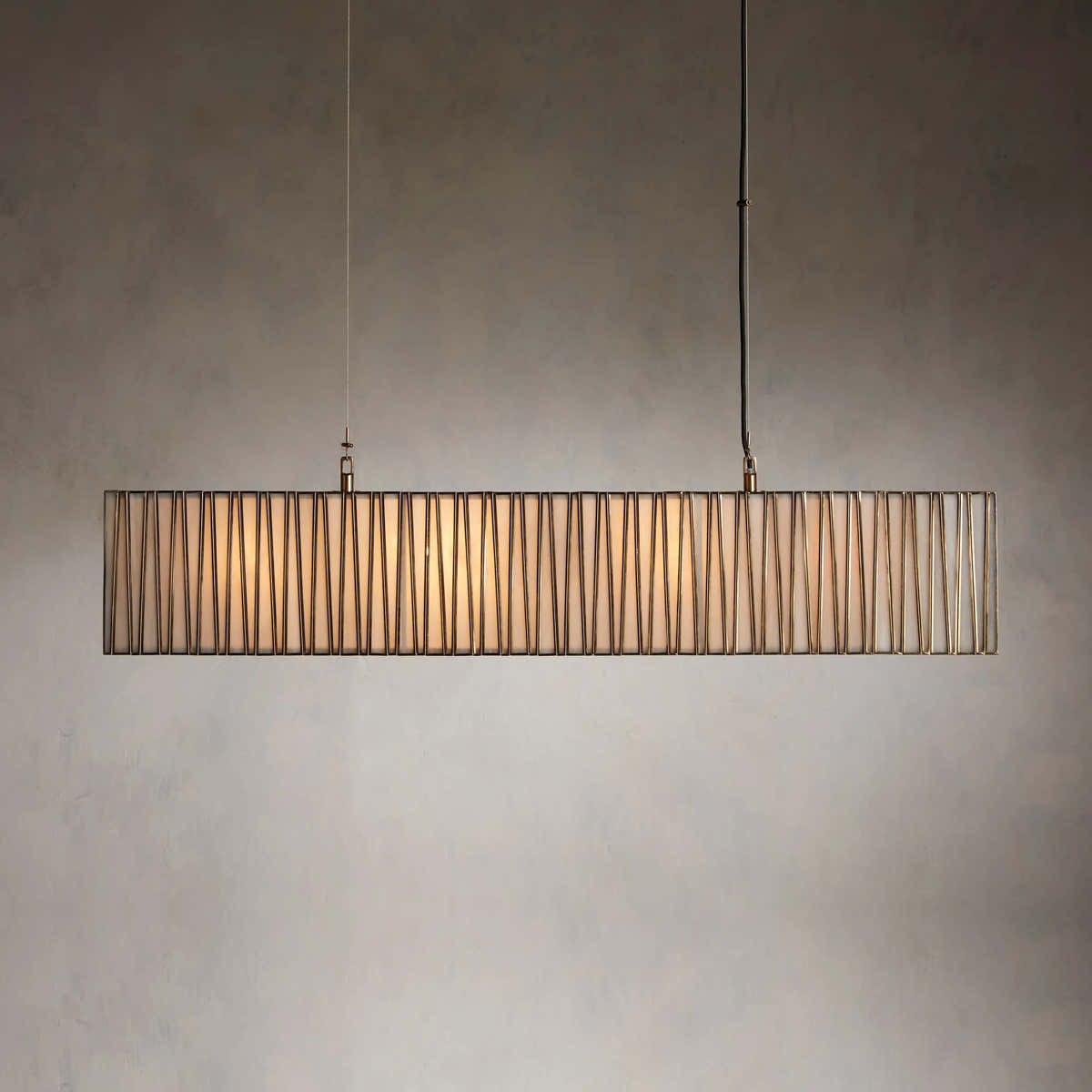 Junet Rectangular Chandelier 49"W 60"W