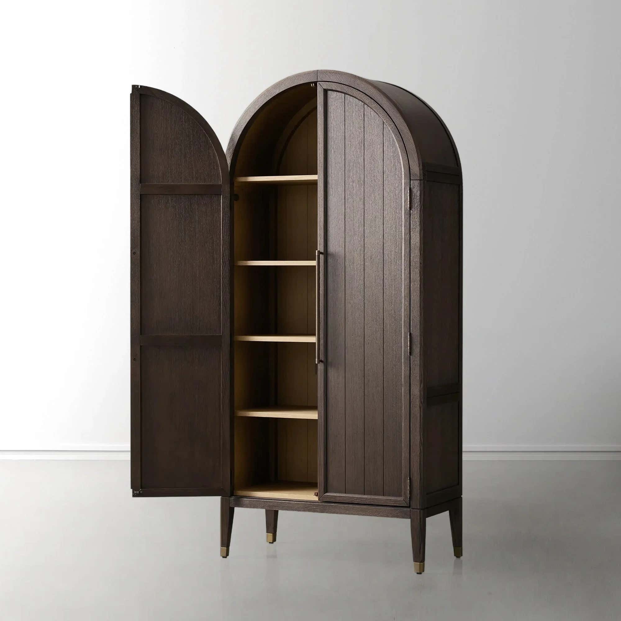 Hattie Accent Cabinet in Oak 36"W 46"W