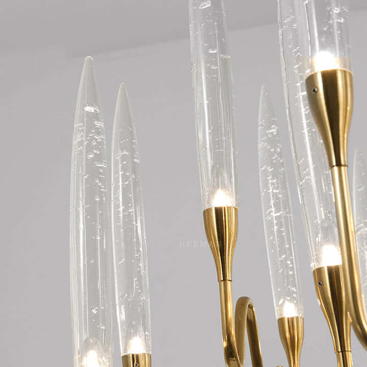 Pezzo Crystal Round Chandelier D33'' 47''  55''