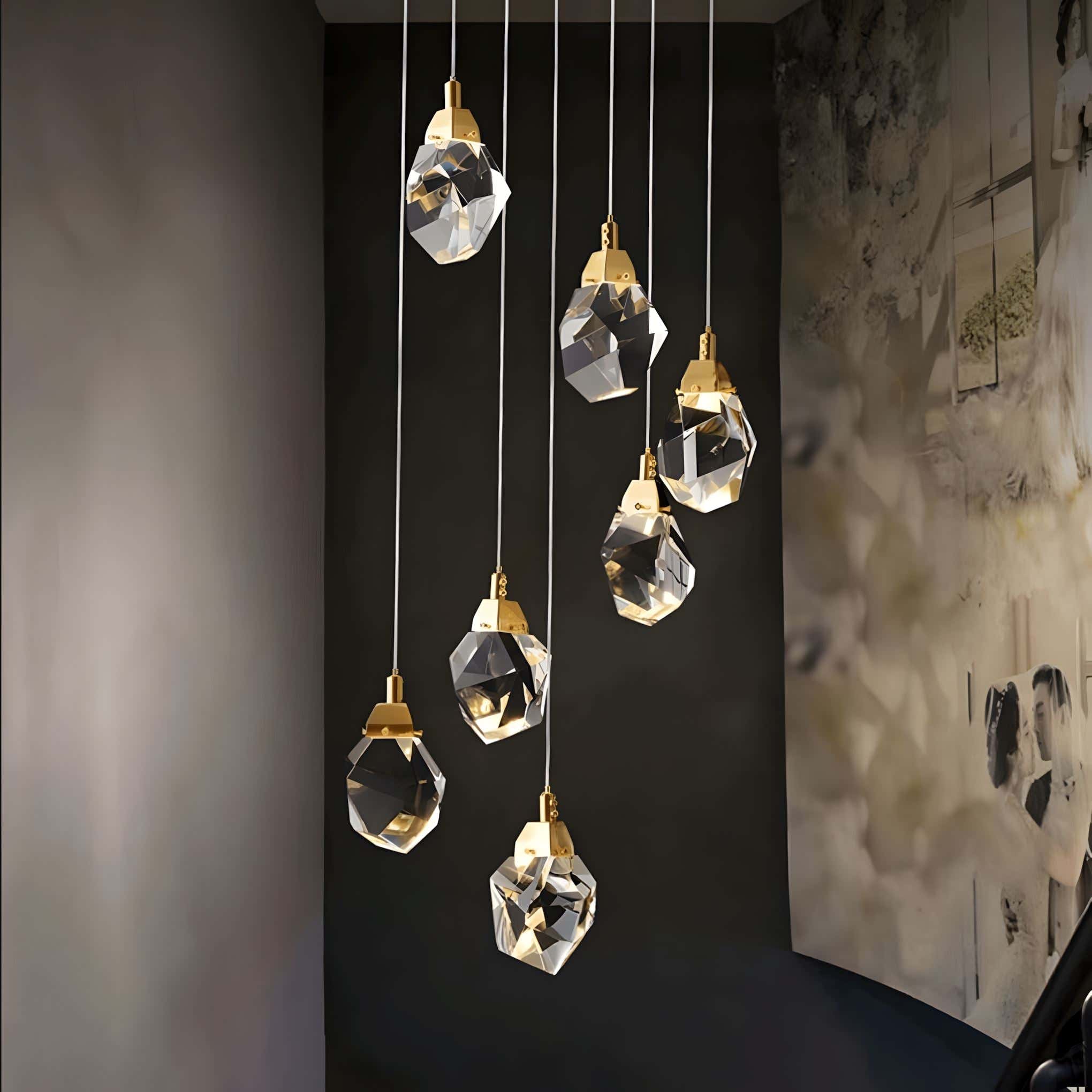 Crystal Rock Chandelier(Grand)