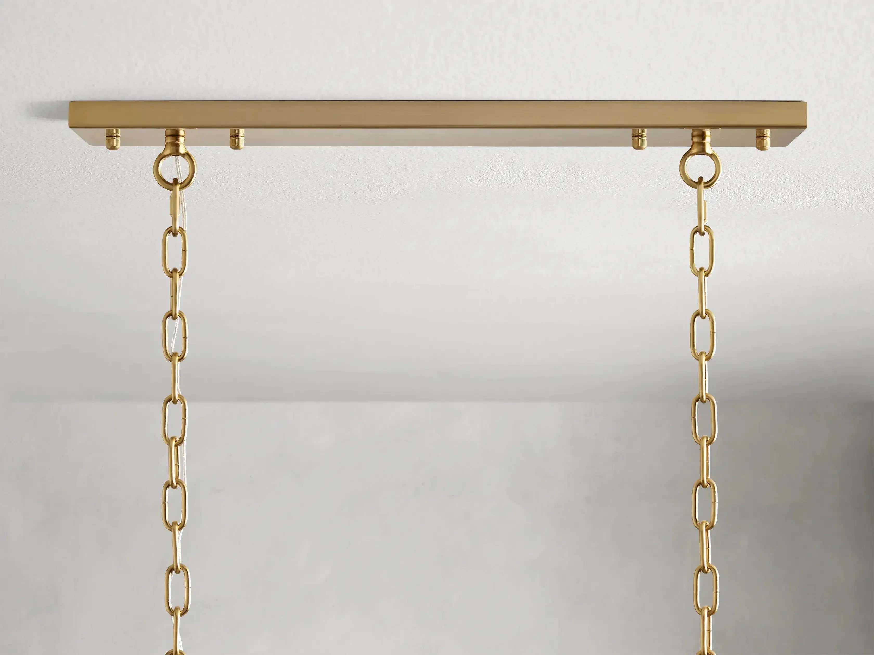 Amaya Rectangular Chandelier 40" 53"
