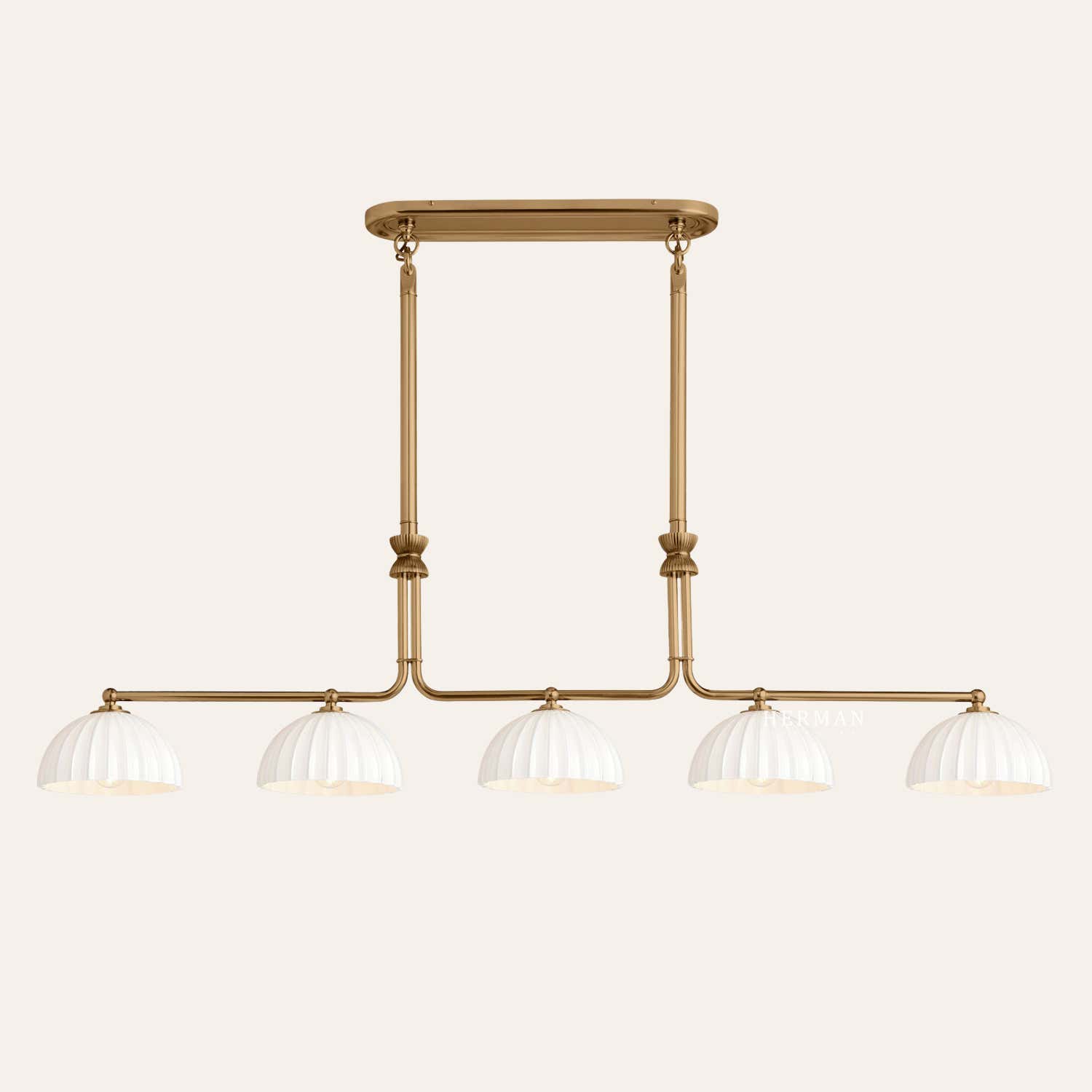 Enzo 60" 5-Light Linear Chandelier