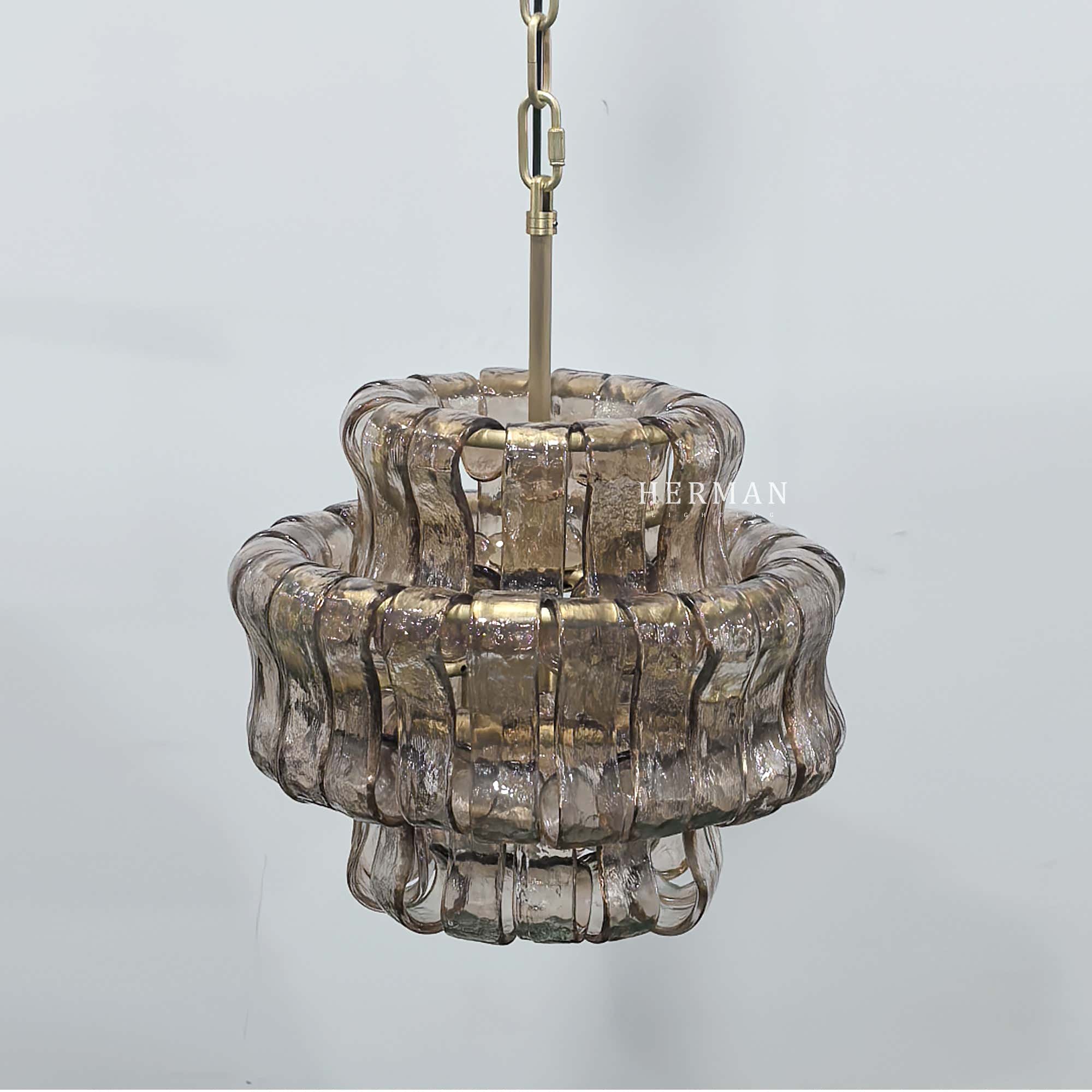 Amor Ghiaccio Glass Pendant Light