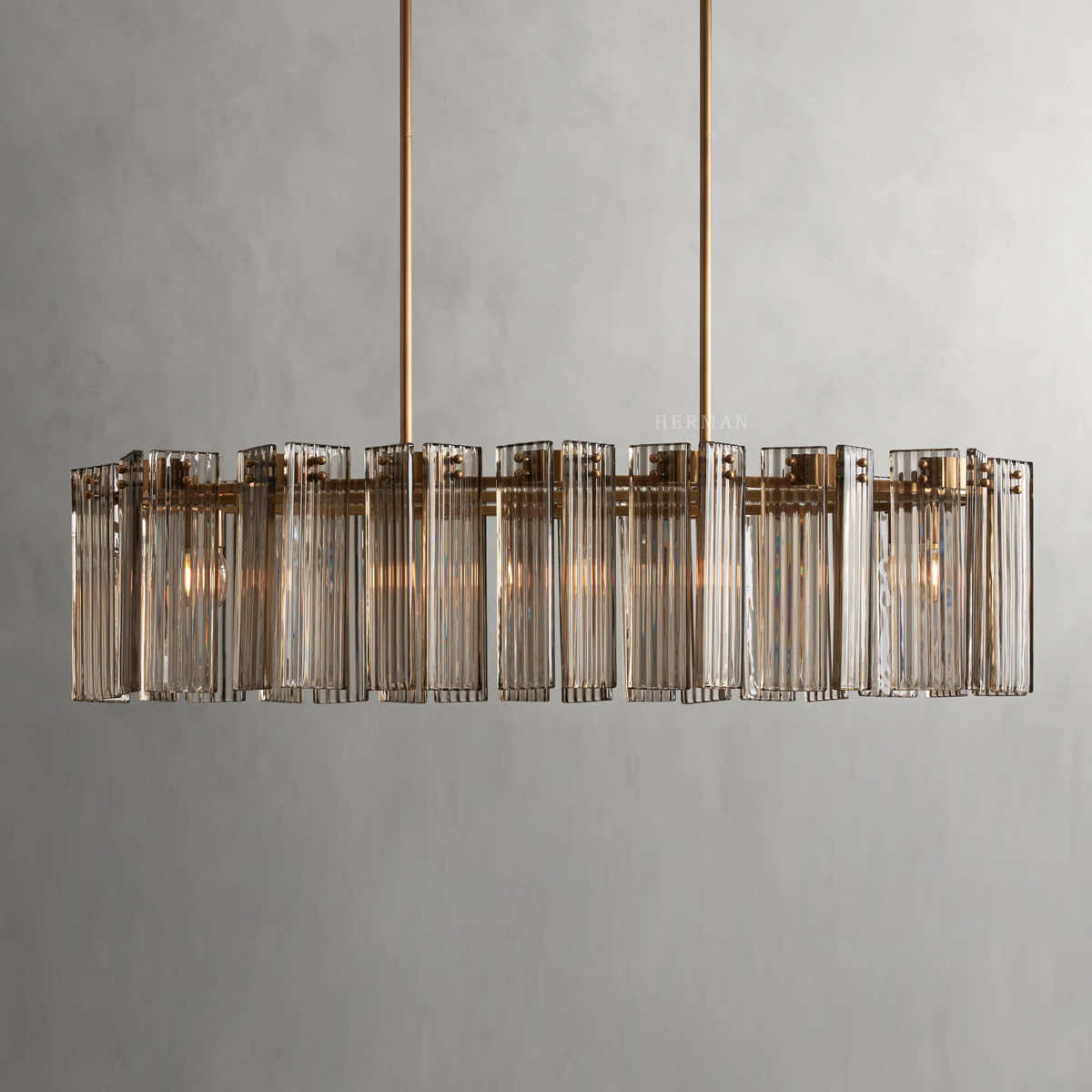 Delsie Oval 51" Chandelier