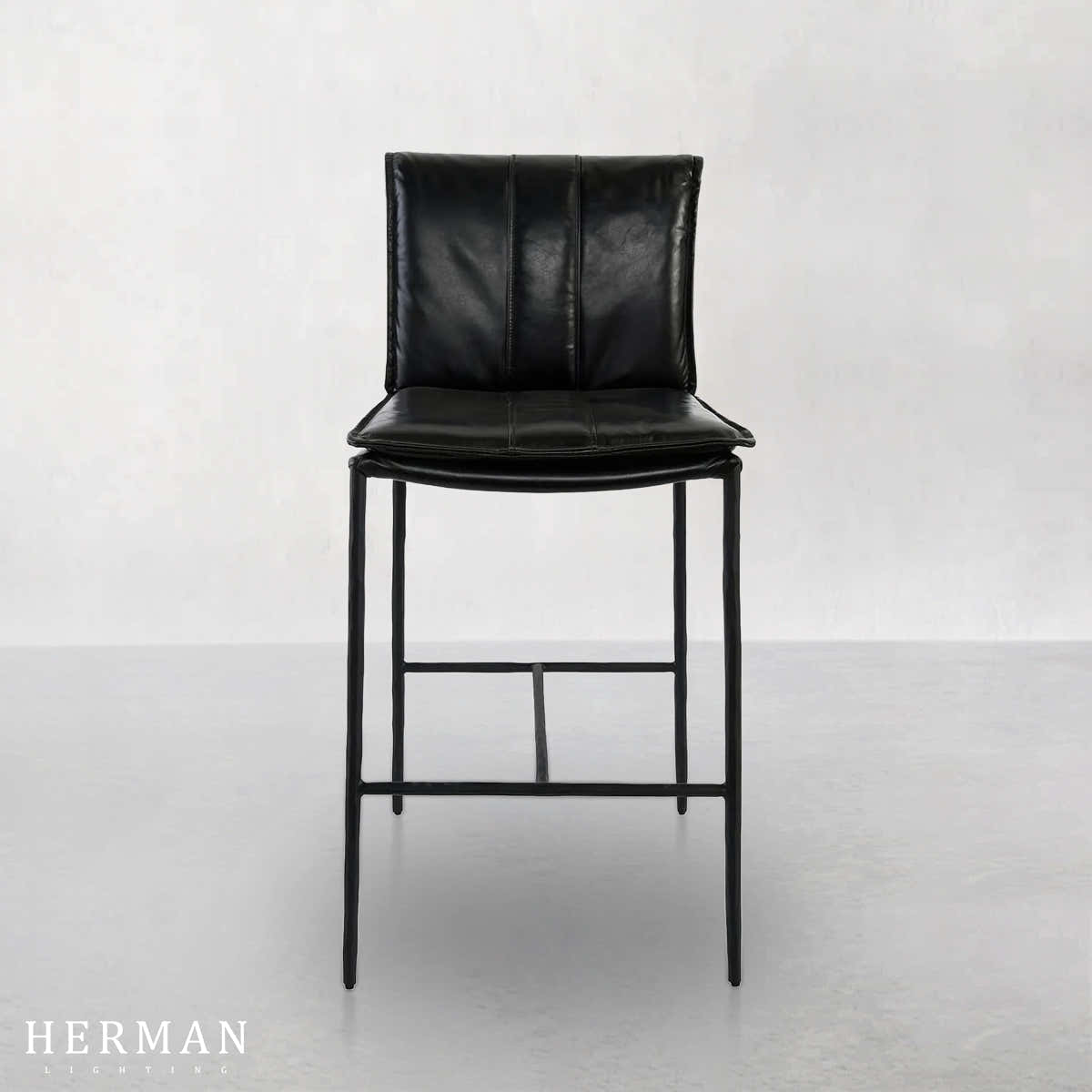 Eugina Leather Stool