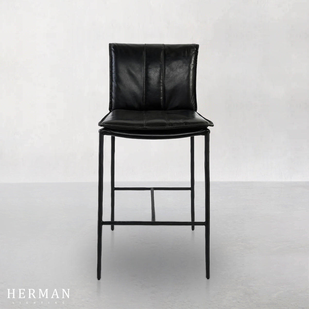 Eugina Leather Stool