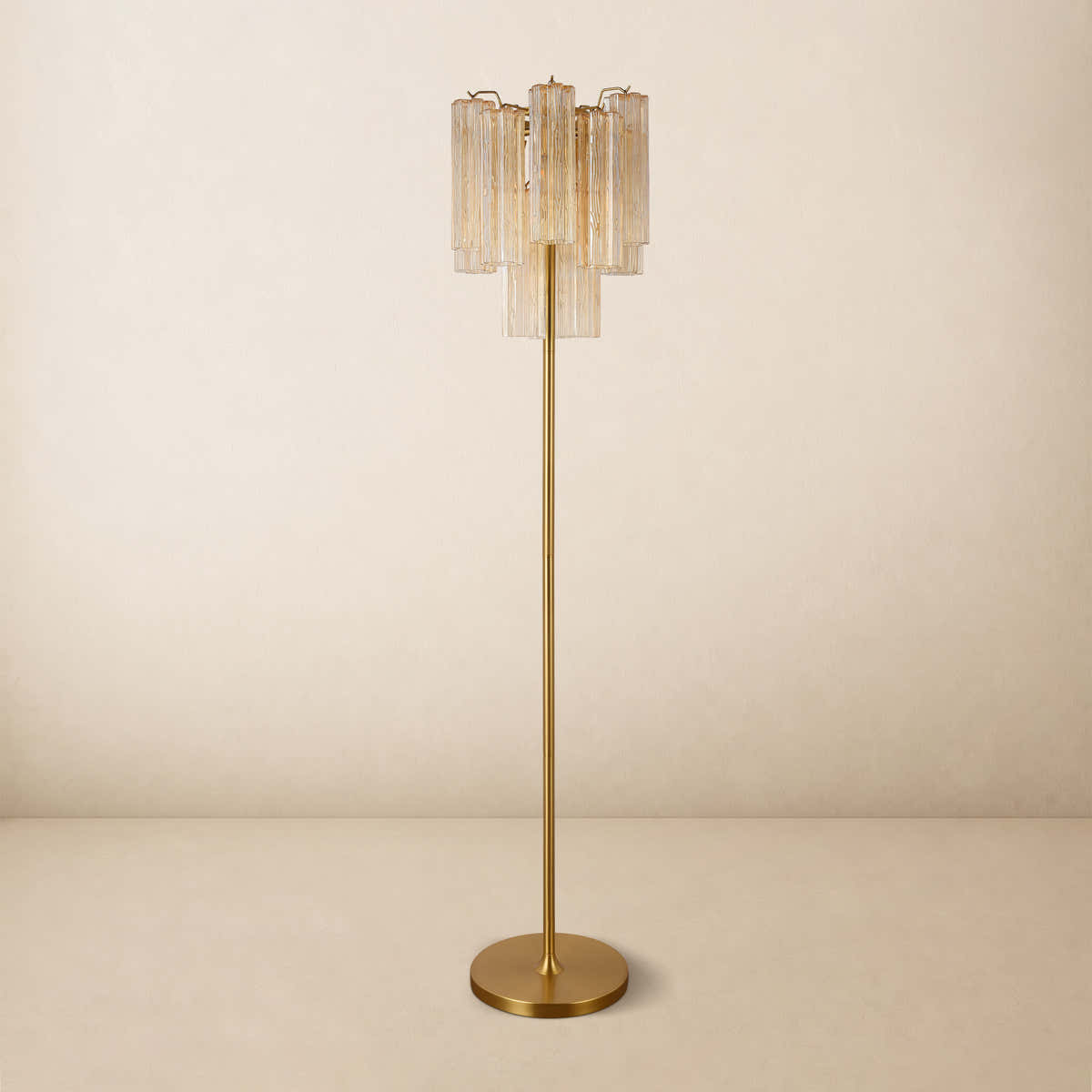 Hexalia Murano Glass Floor Lamp