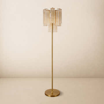 Hexalia Murano Glass Floor Lamp