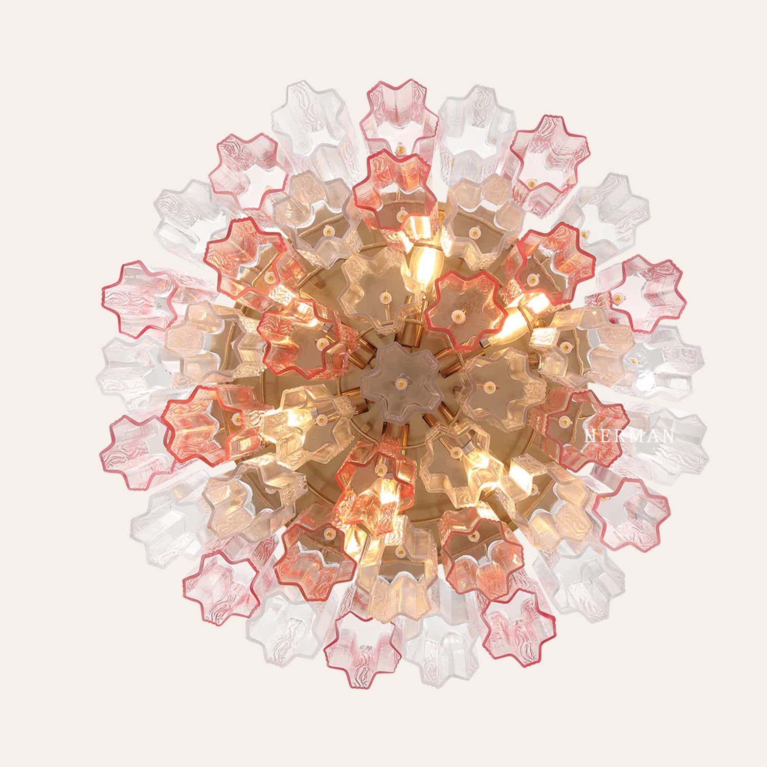 Addis Murano Glass Flushmount 22"/32"
