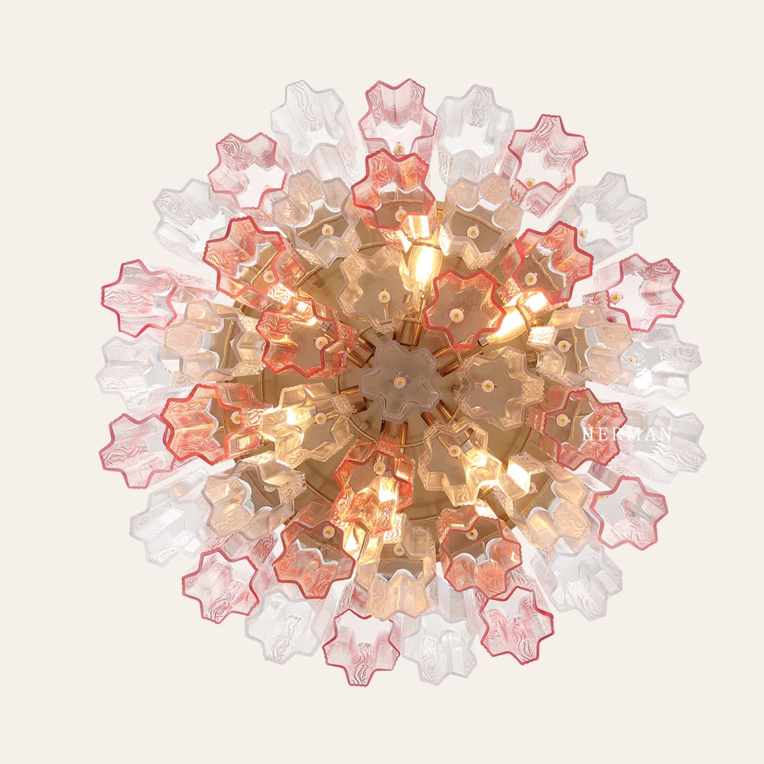 Addis Murano Glass Flushmount 22"/32"