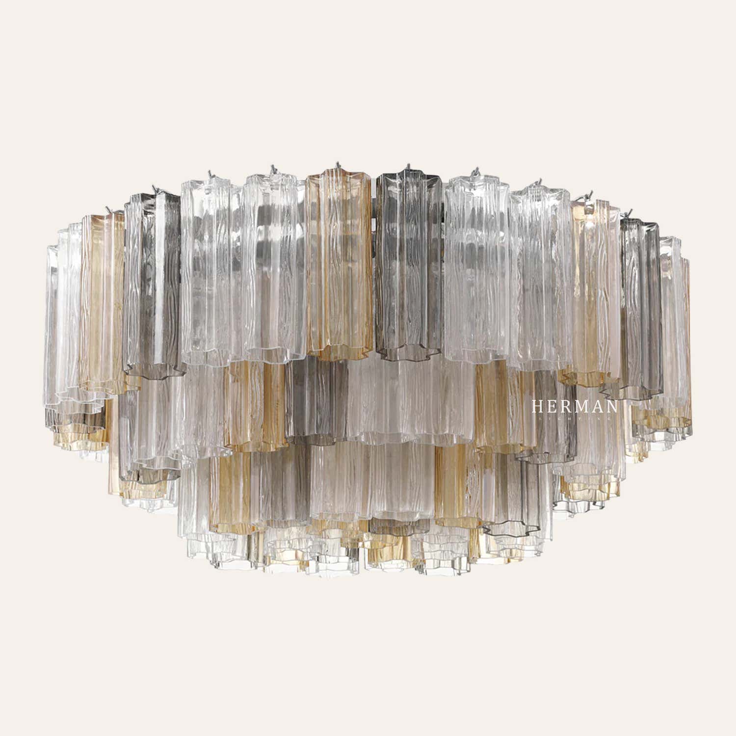 Addis Murano Glass Flushmount 22"/32"