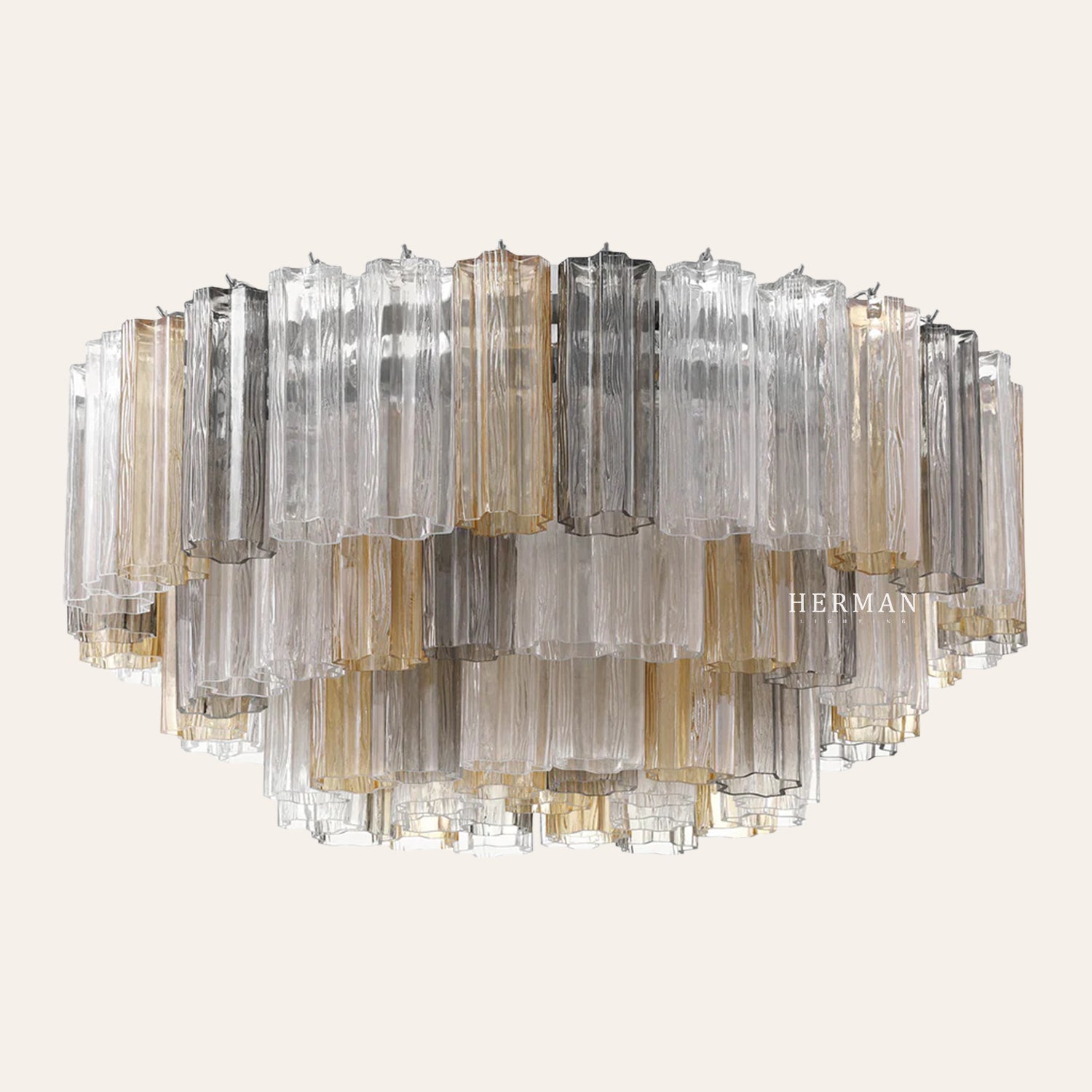 Addis Murano Glass Flushmount 22"/32"