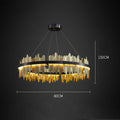 Dahlia Modern Ring Chandelier