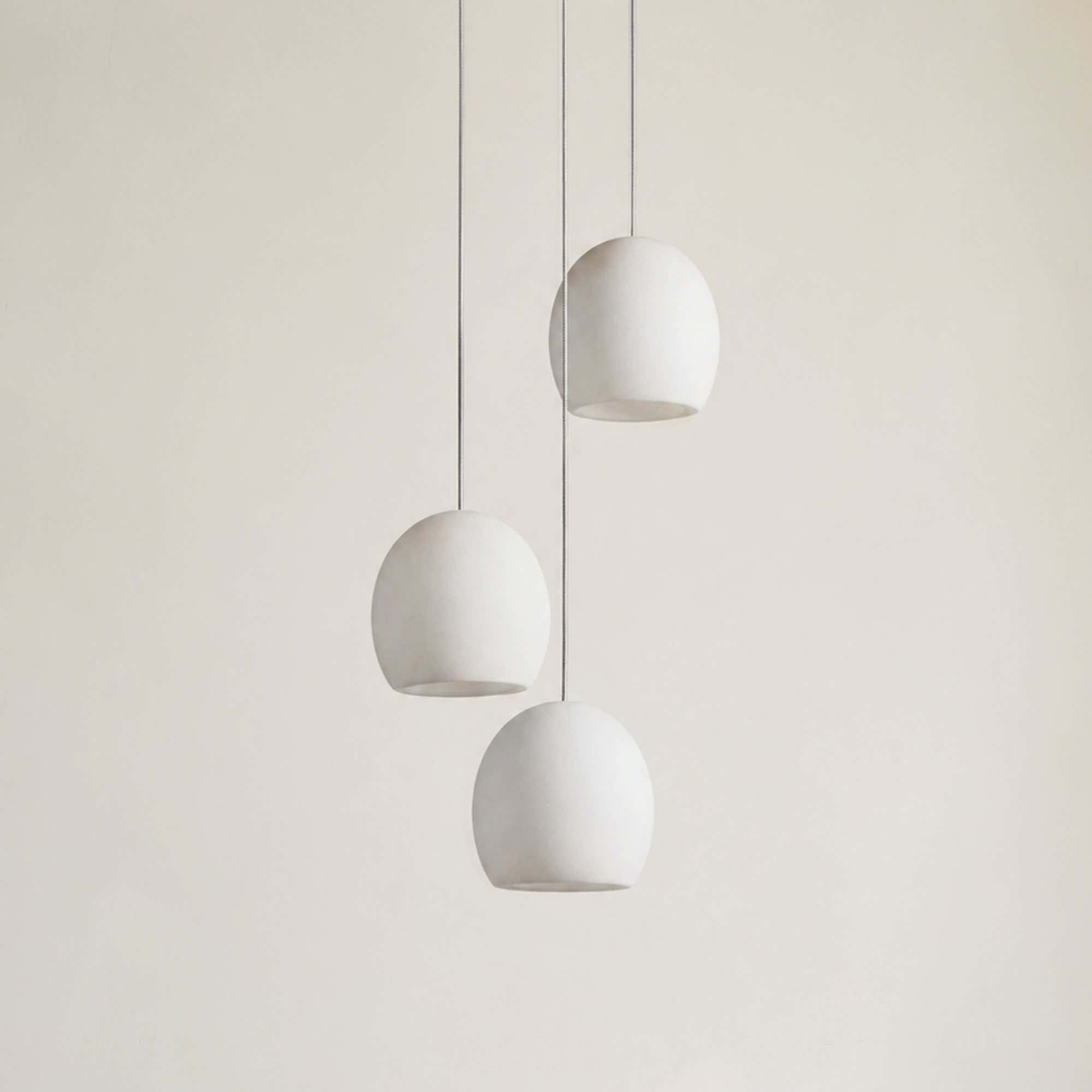 Arica Alabaster Round Chandelier
