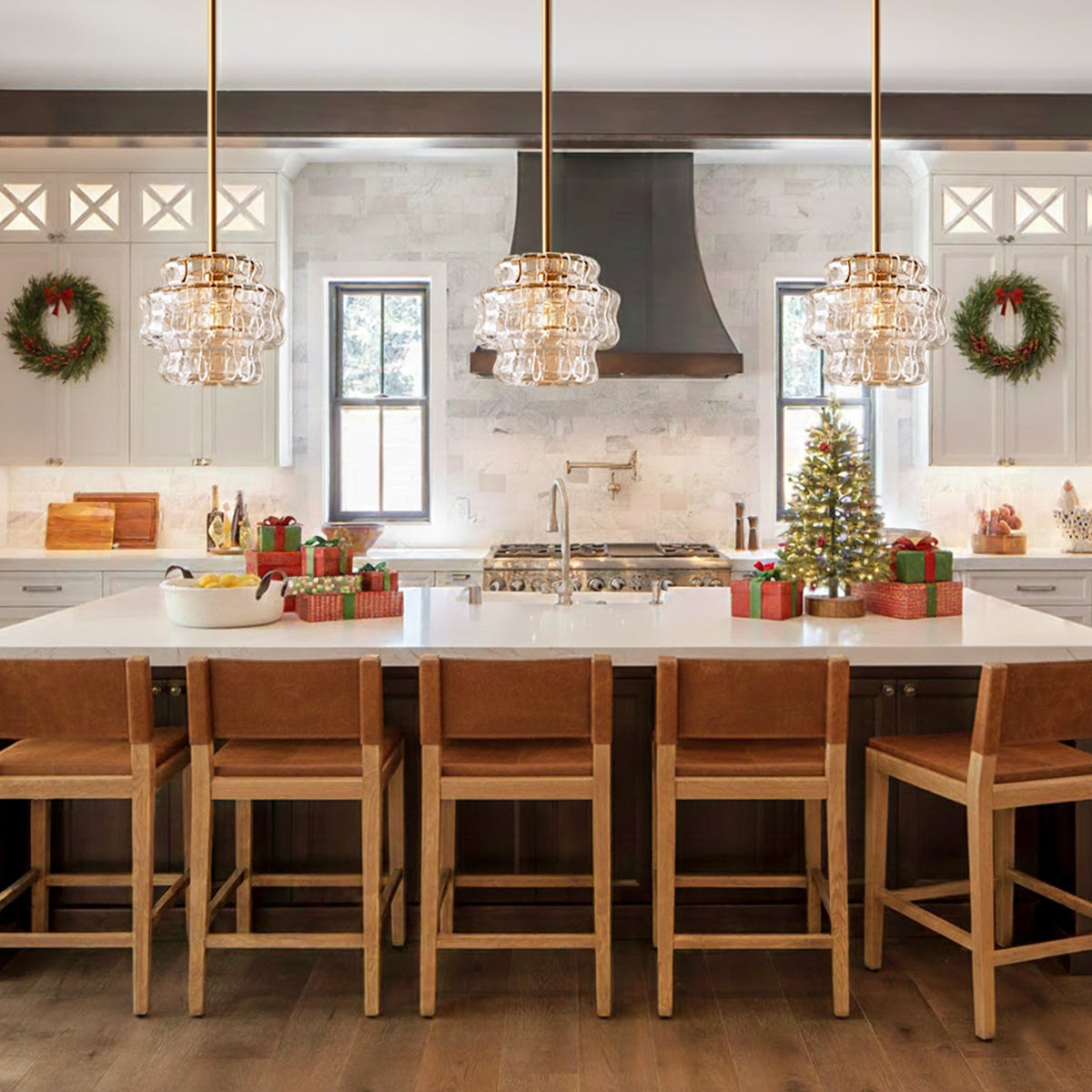 Amor Ghiaccio Glass Pendant Light