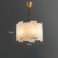 Marble Lorry Round Chandelier 20