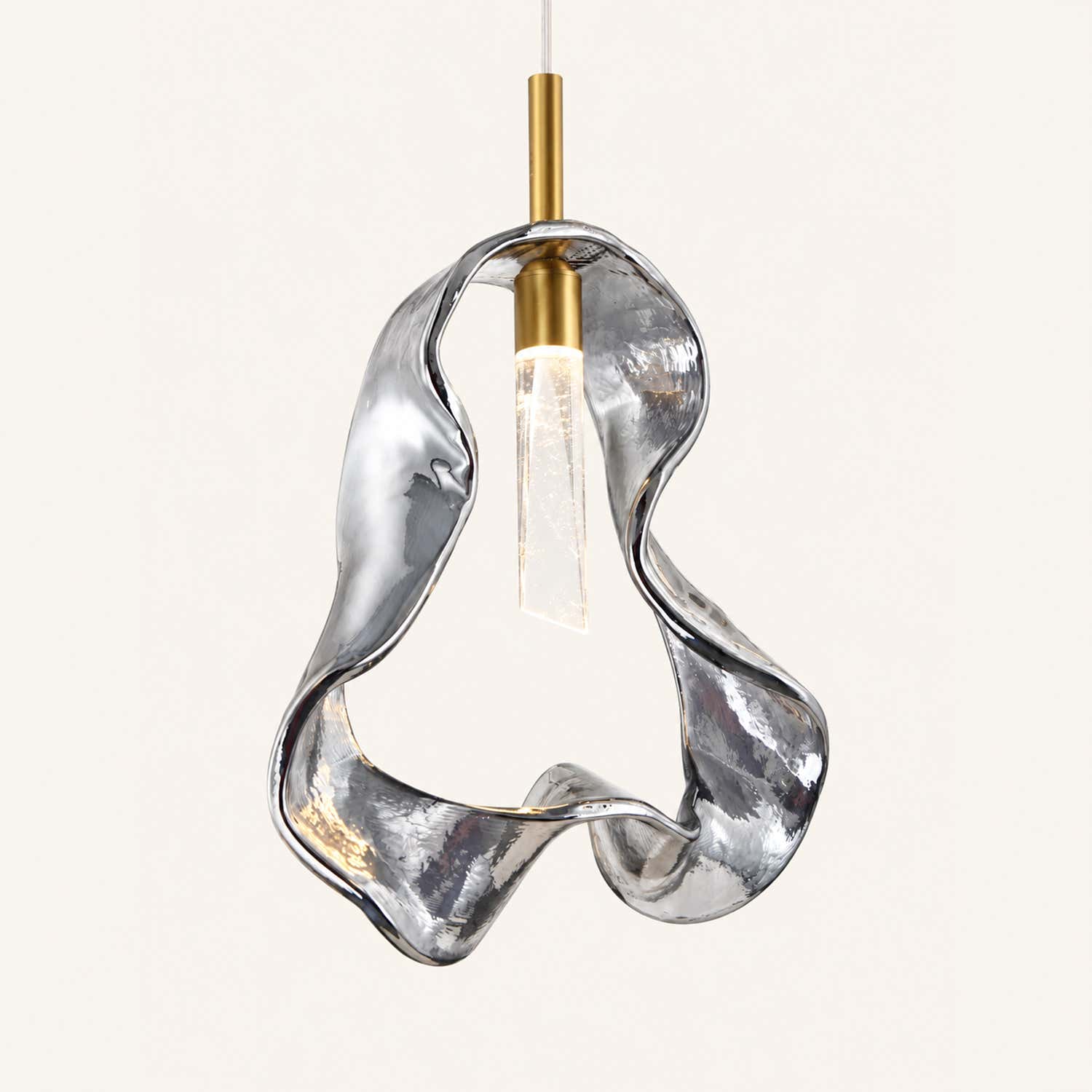 Norah 51" Wide Crystal Linear Chandelier