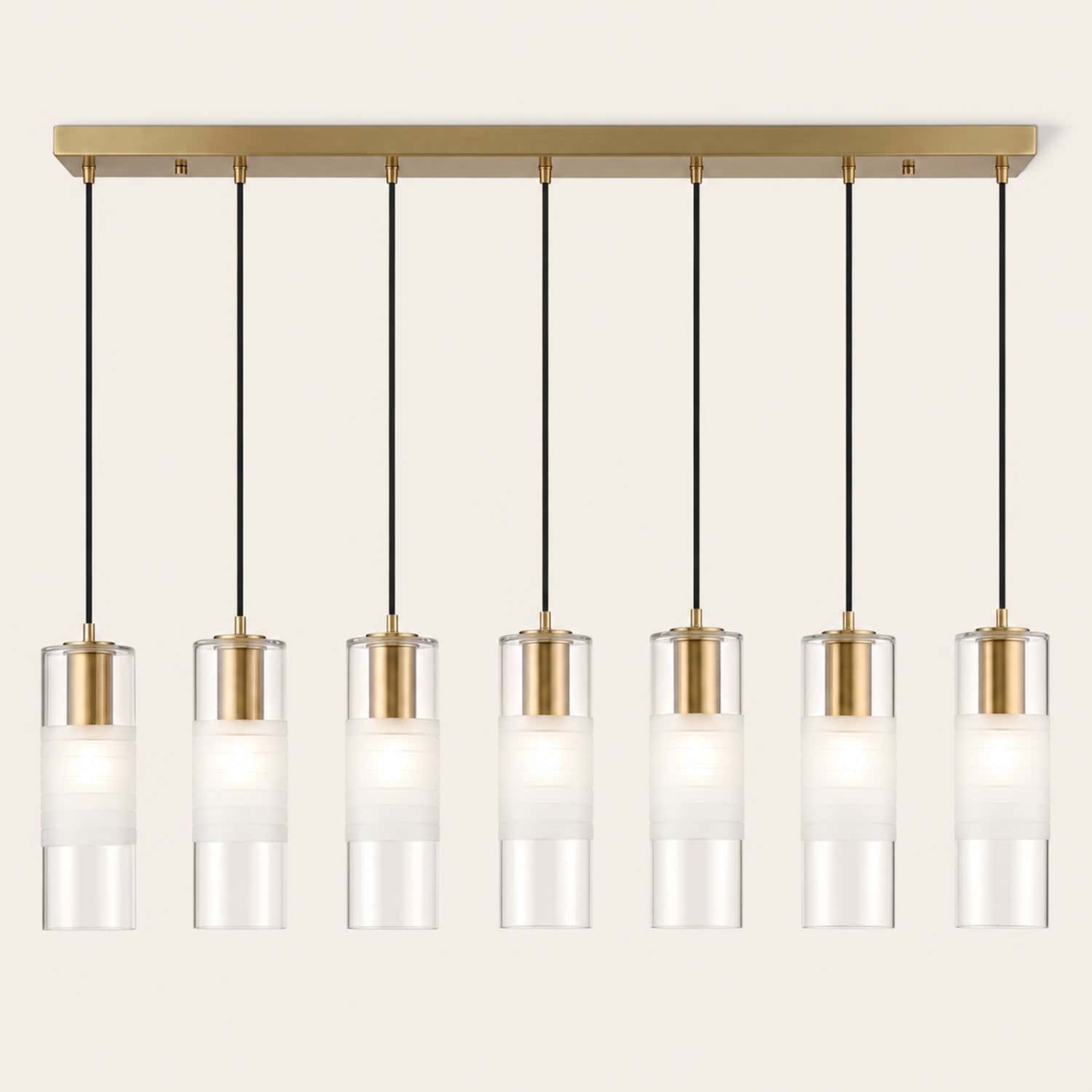 Leton 7 Light 54" Wide Linear Chandelier