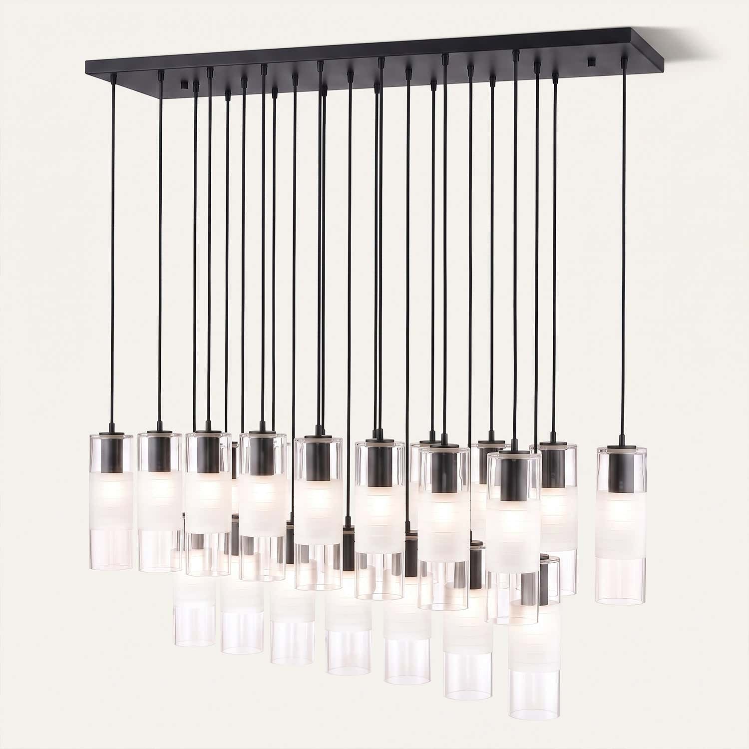 Leton 23 Light 54" Wide Linear Chandelier