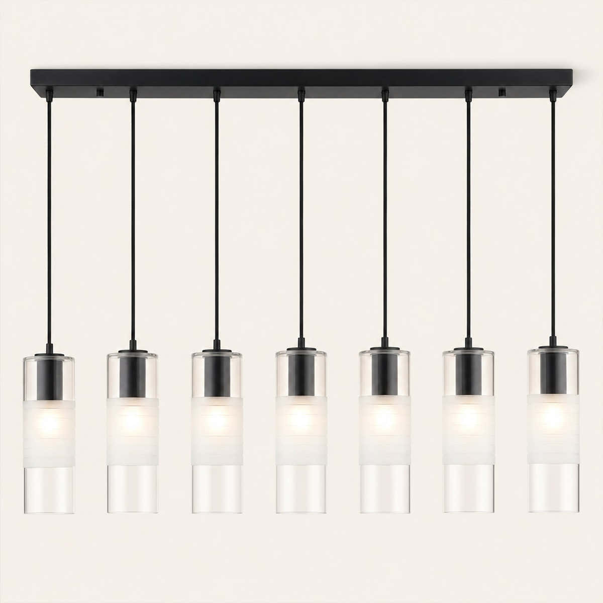 Leton 7 Light 54" Wide Linear Chandelier