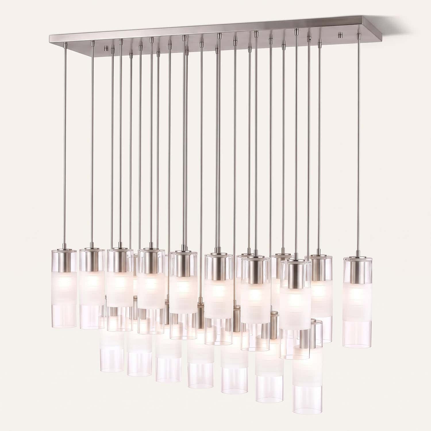 Leton 23 Light 54" Wide Linear Chandelier