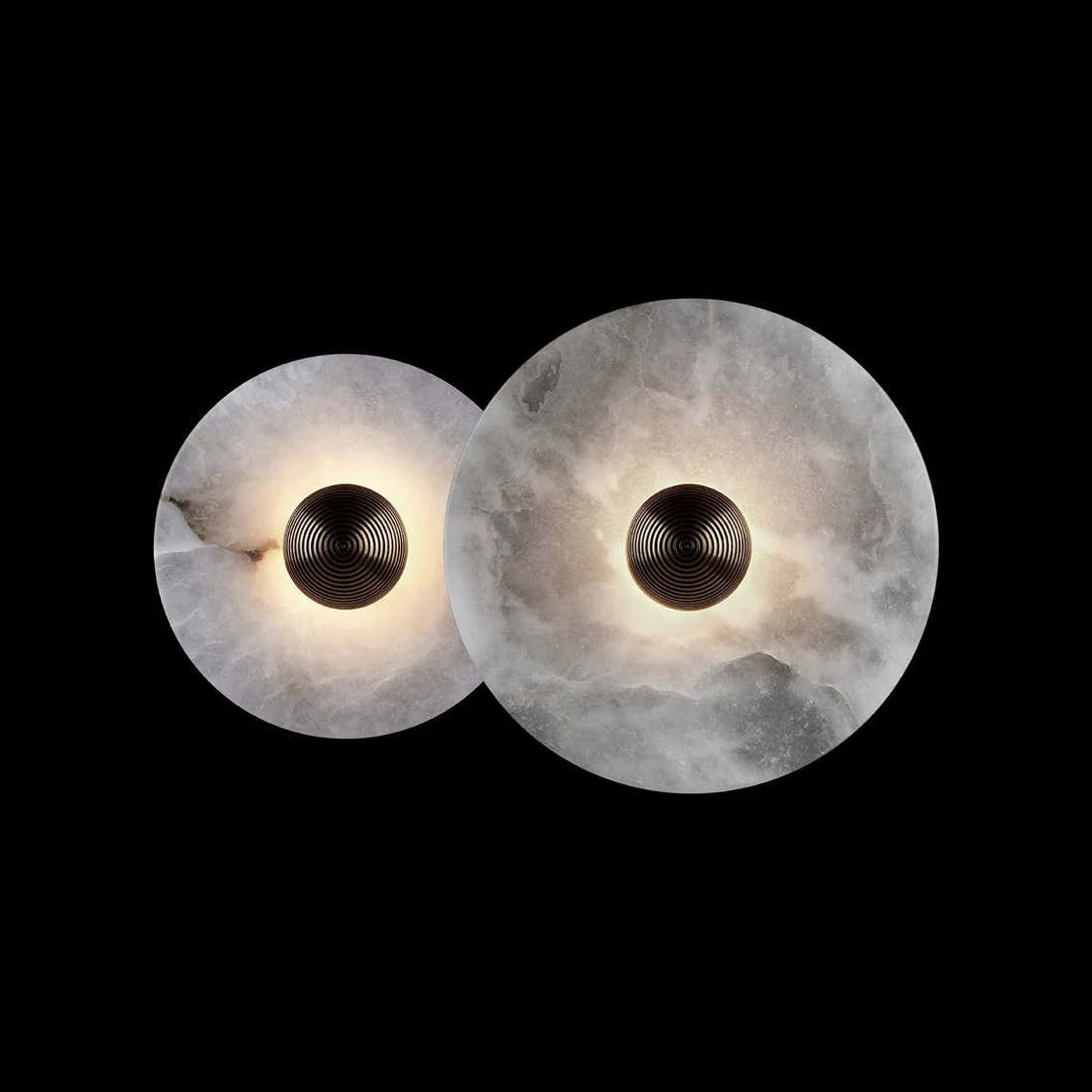 Alabaster Flush mount - 2 Surface