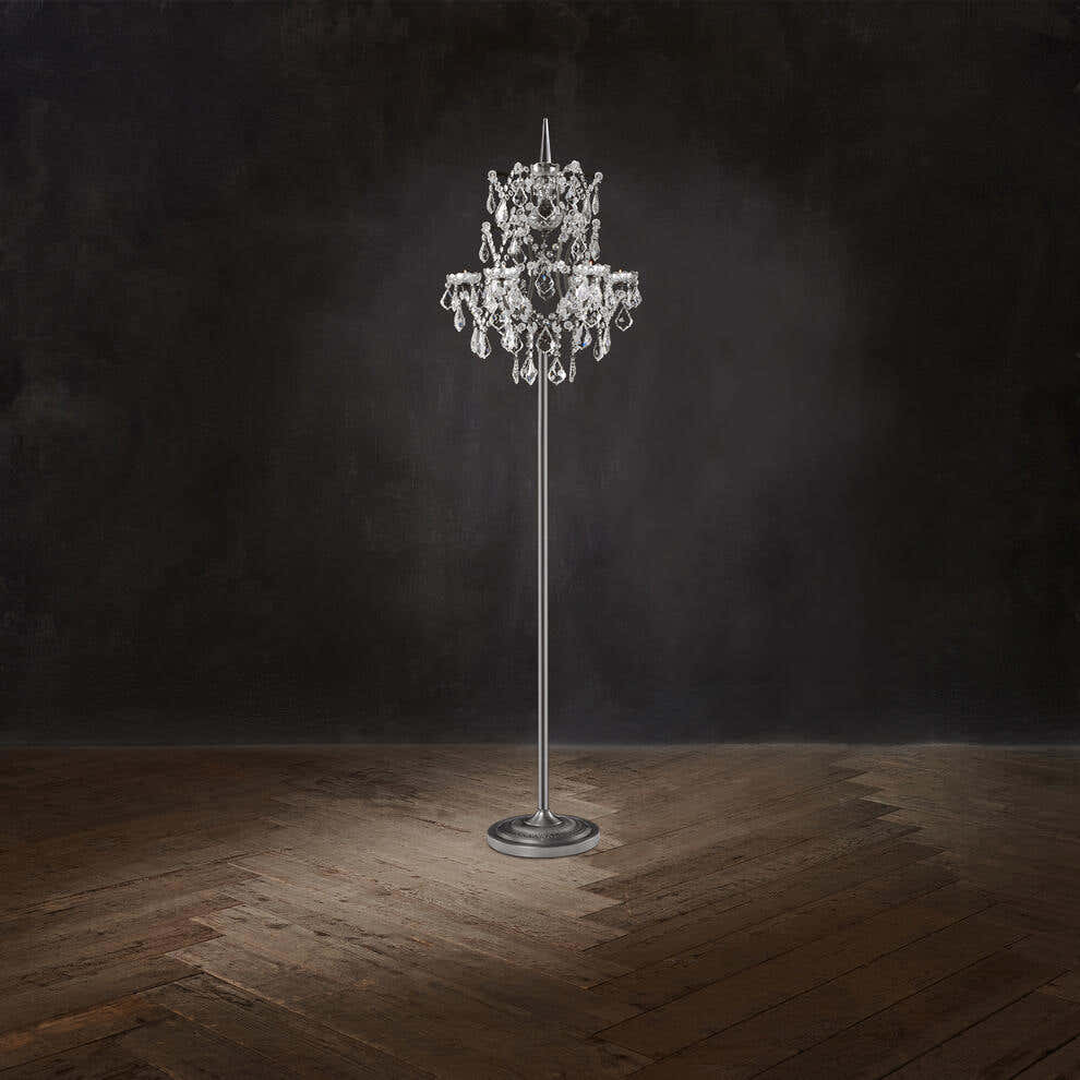 Crystal Floor Candelabra
