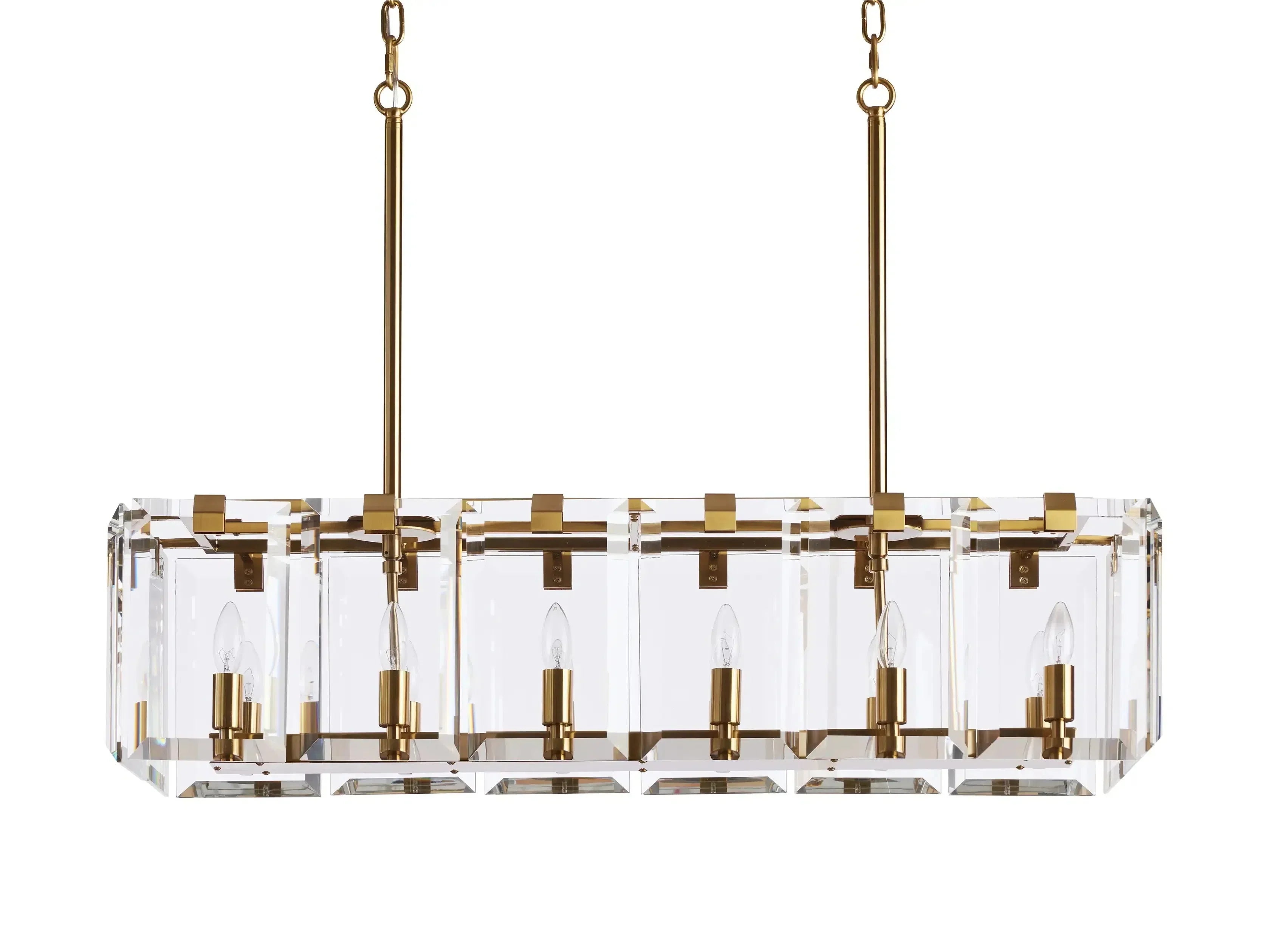 Amaya Rectangular Chandelier 40'' 53''