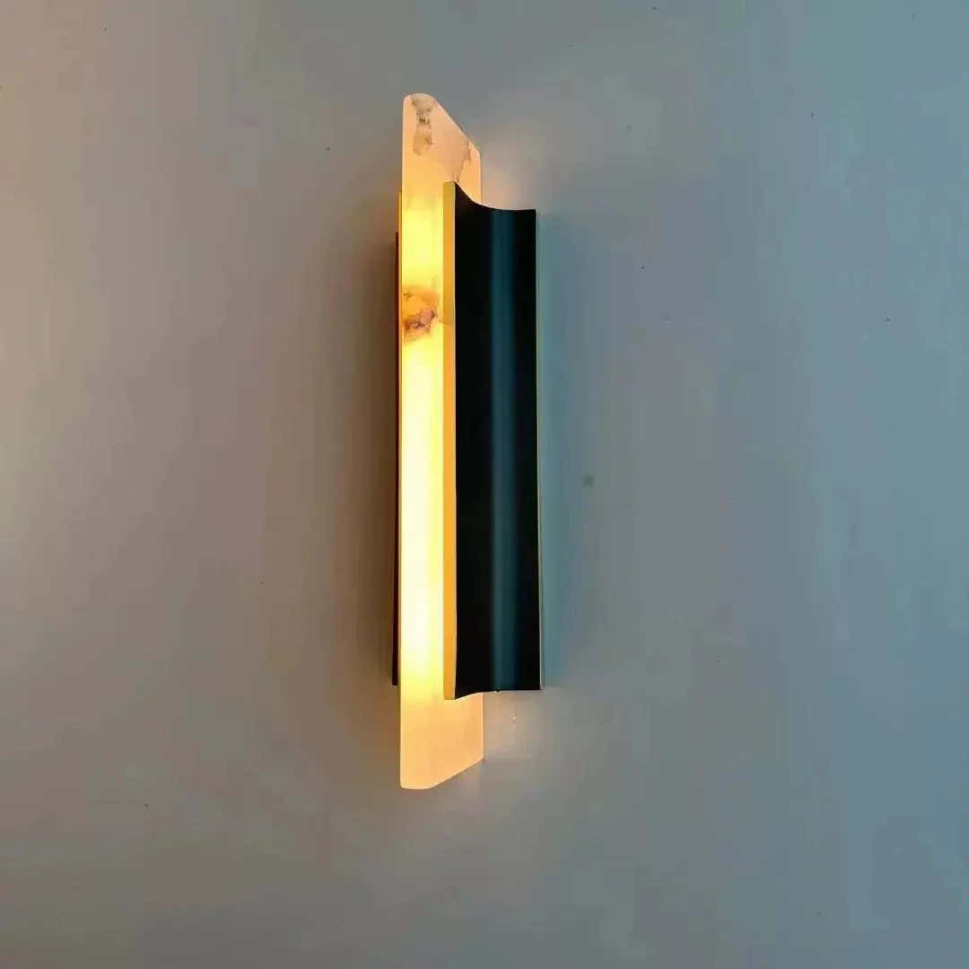 Timide Alabaster Sconce