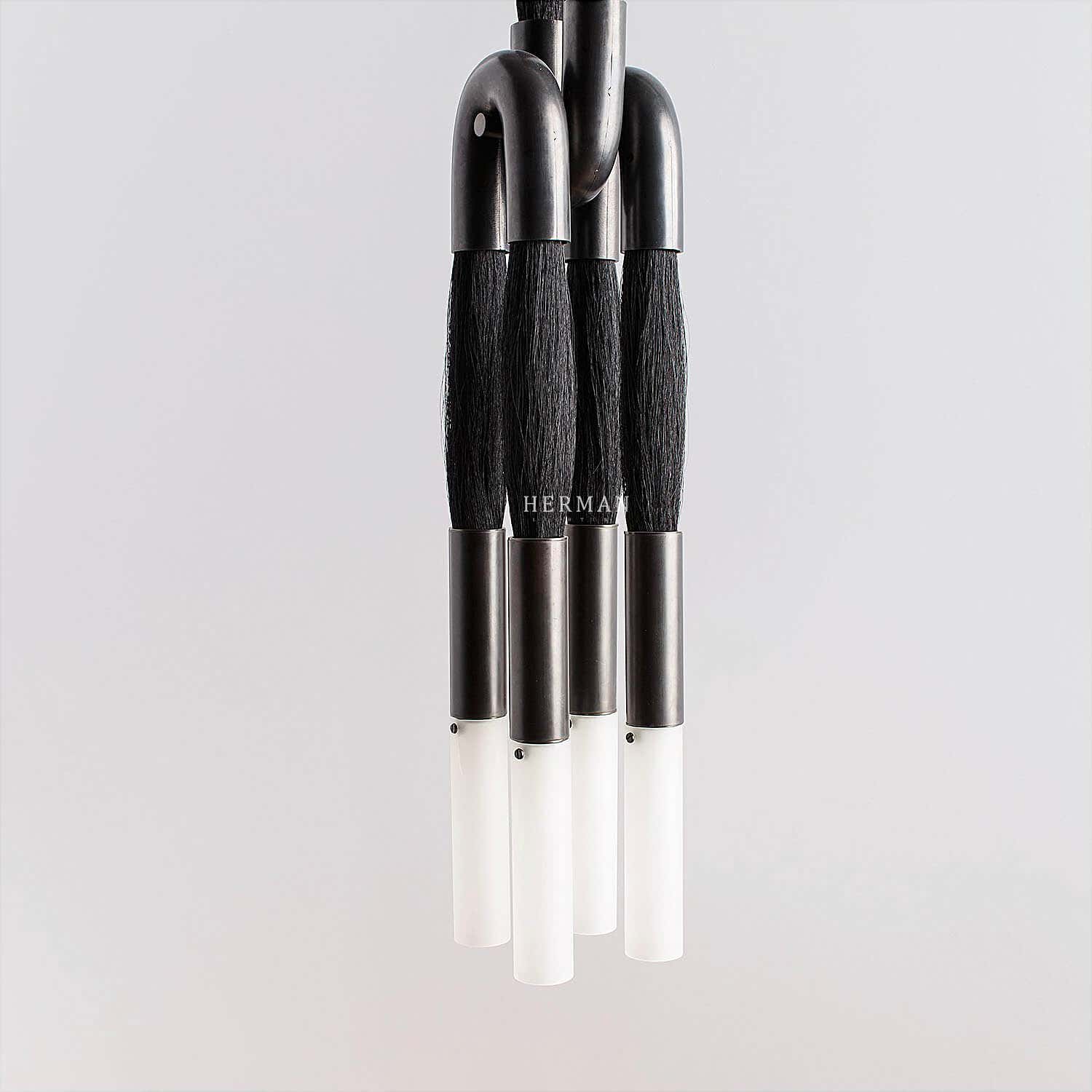 Heritage Horsehair 4-Light Pendant