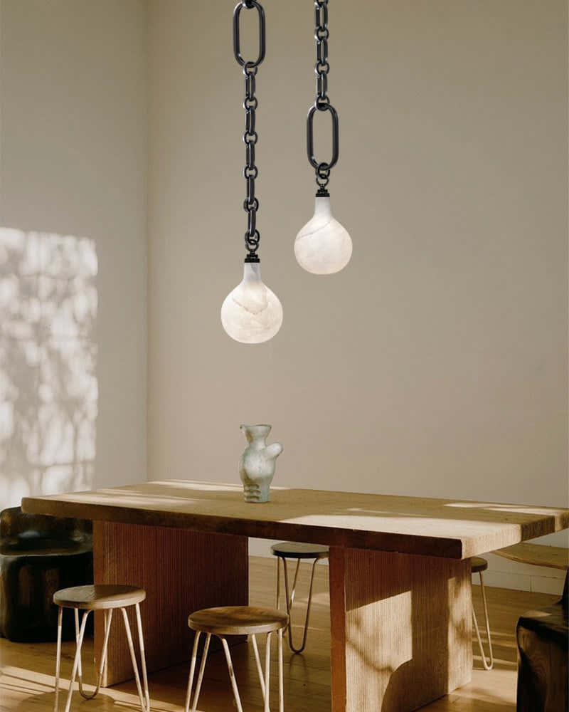 Vintage style Cluster White Mini Insignia Globe Pendant Light 6" for kitchen Island