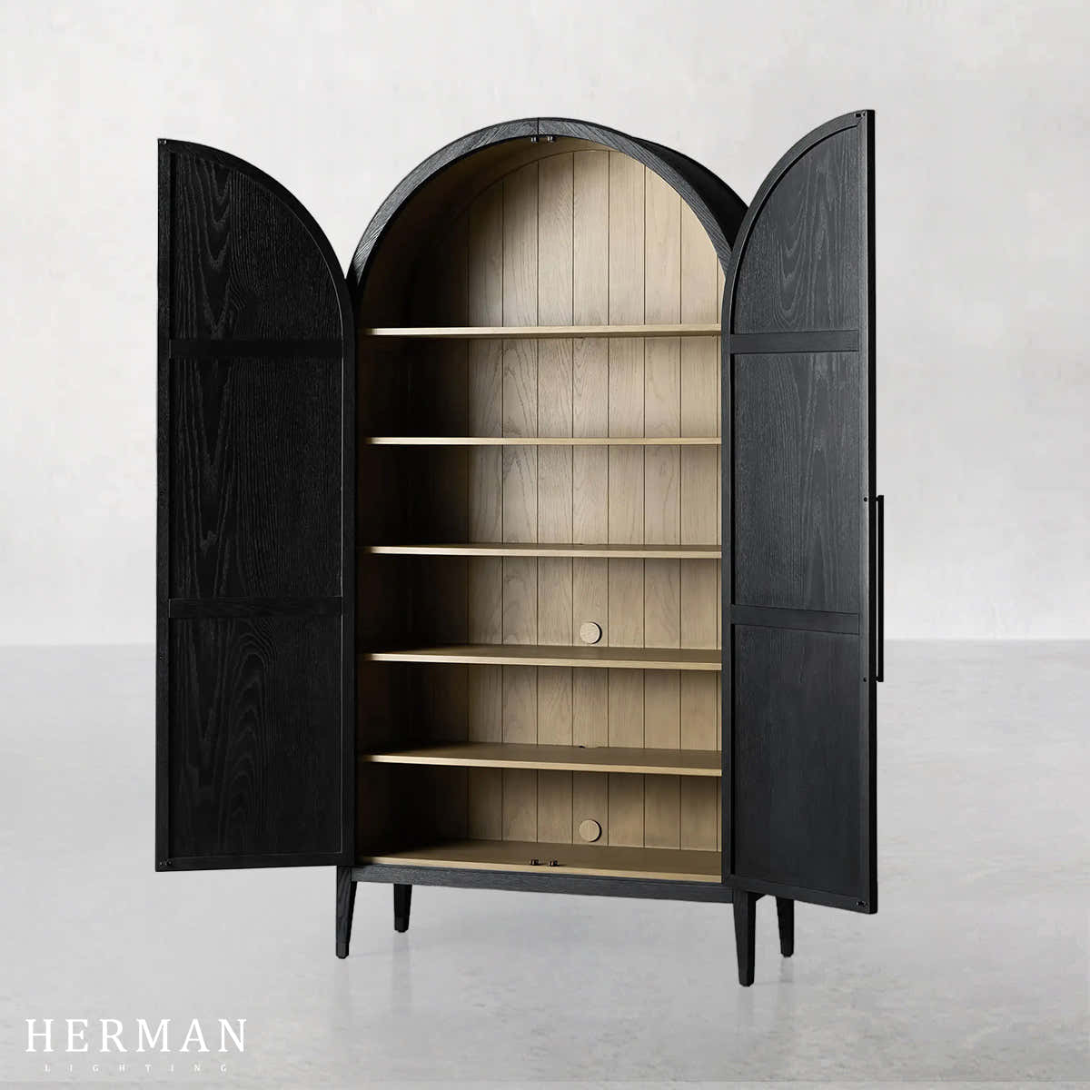 Hattie Accent Cabinet in Oak 36"W 46"W