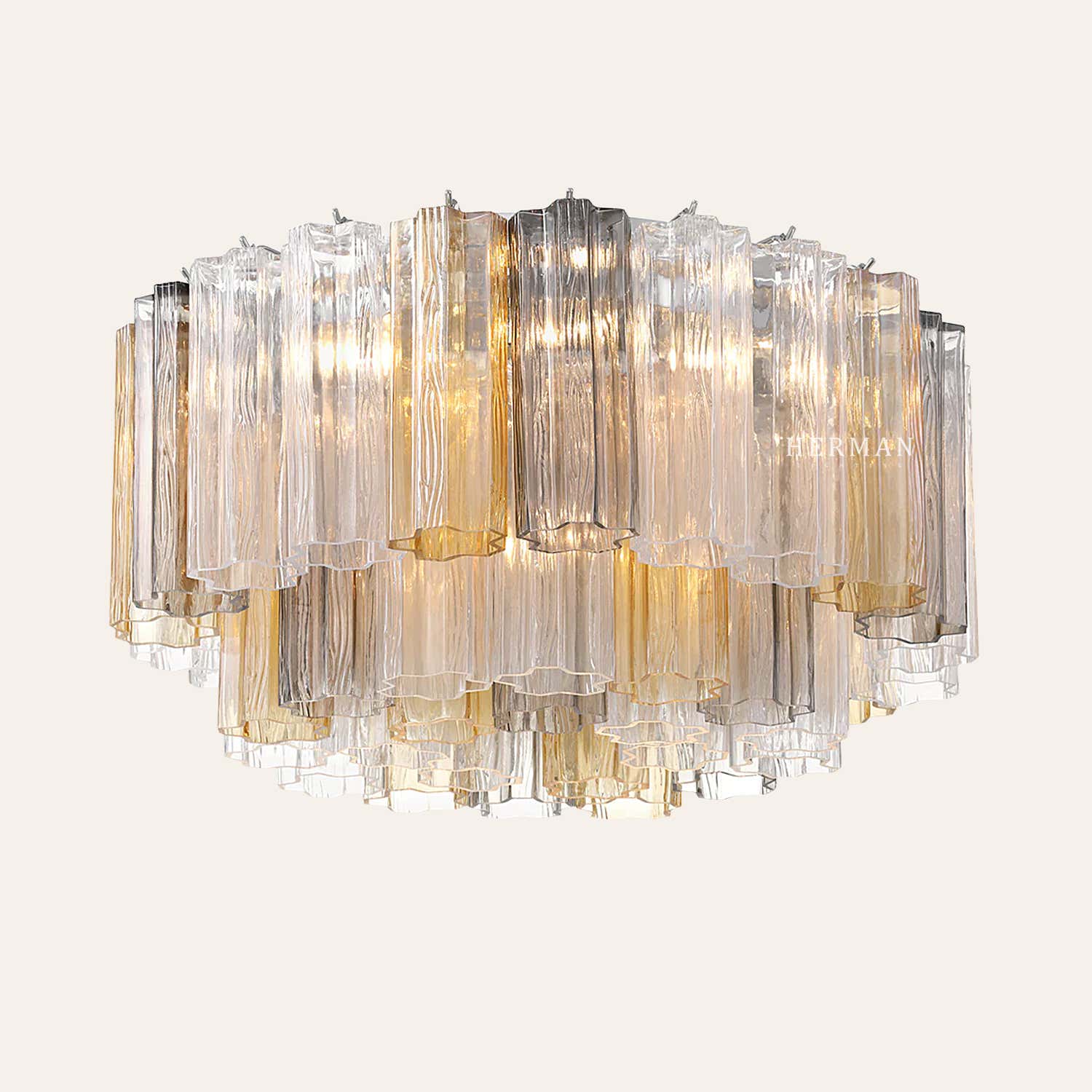 Addis Murano Glass Flushmount 22"/32"